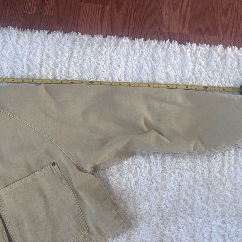 Blank NYC Breaking Camp Beige Cropped Jacket with Brown Corduroy Collar (NWT) - Picture 14 of 16